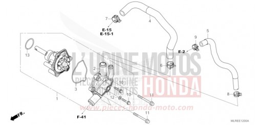 POMPE A EAU CB500FAT de 2026